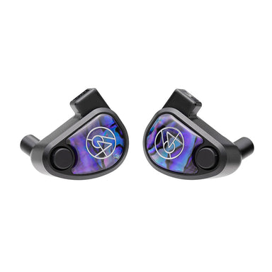 64 audio volur iem faceplate view angled to show ear tips