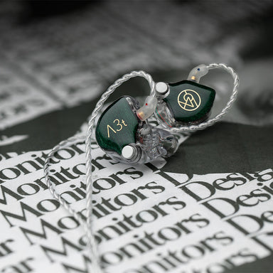 64Audio A3t on newspaper