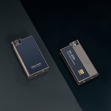 dc elite dac amp front and back view