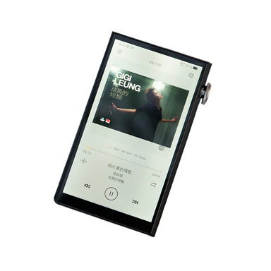 ibasso dx260 digital audio player front view black variant