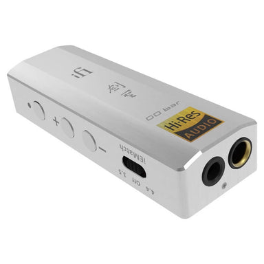 ifi audio go bar kensei headphone jacks and buttons view