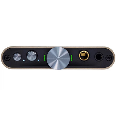 ifi audio hip dac 3 front view volume knob buttons and ports