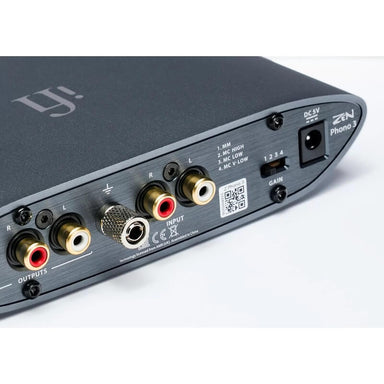 ifi audio zen phono 3 phono pre amplifier back view