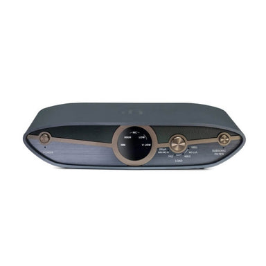 ifi audio zen phono 3 phono pre amplifier front view with indicator panel land buttons