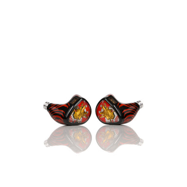 noble audio shogun iem front view angled outward