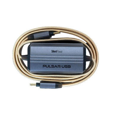 silentpower pulsar usb coiled cables on brick