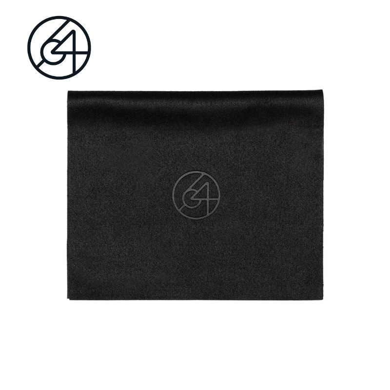 64 audio microfiber cleaning cloth