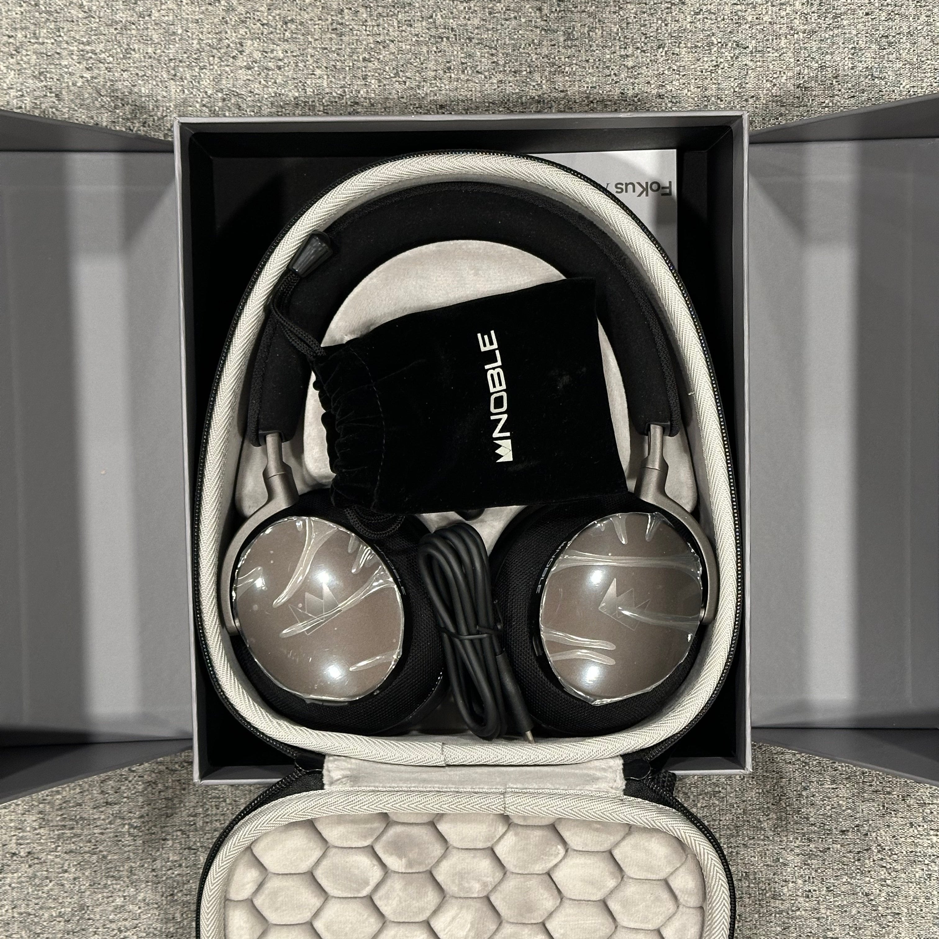Noble FoKus APOLLO ワイヤレスヘッドフォン Noble Audio FoKus Apollo Wireless Headphones with ANC