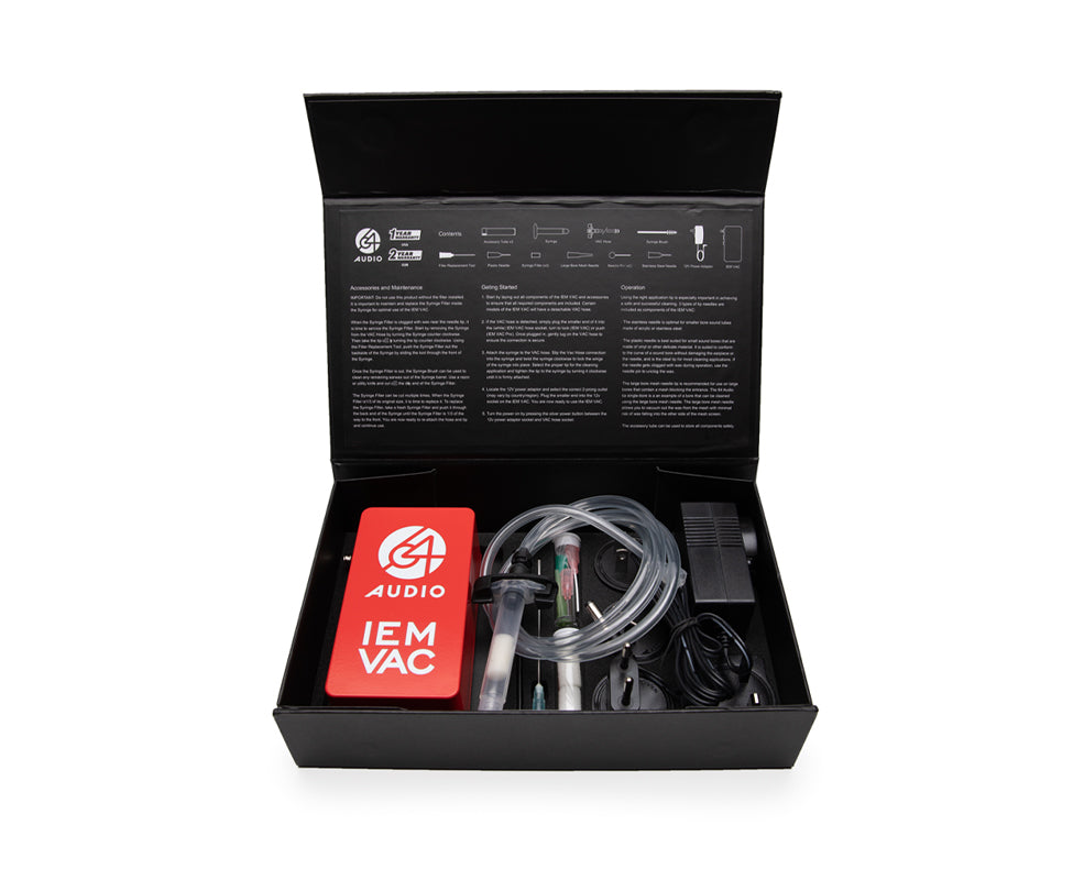 64 Audio IEM Vac in box