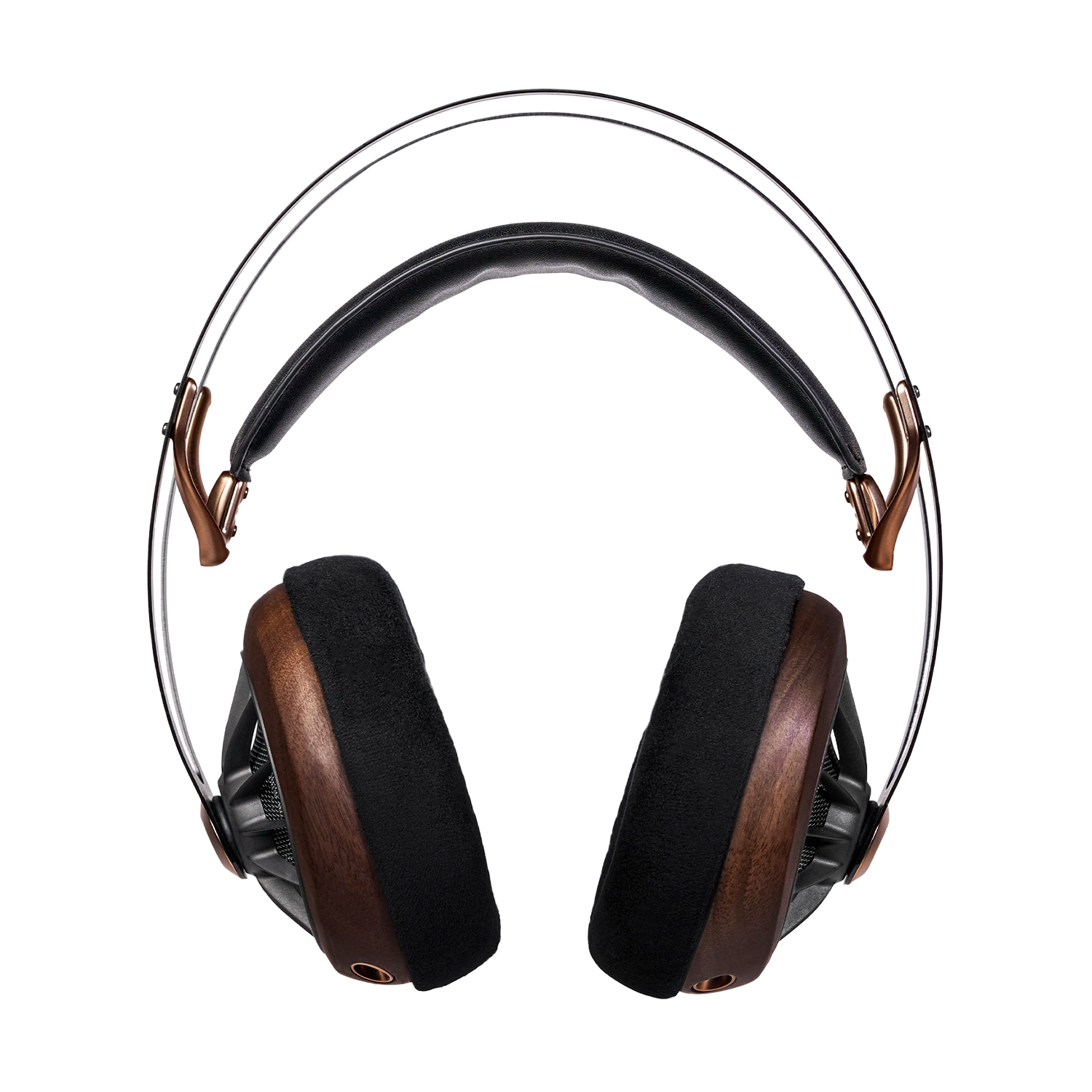 Meze Audio 109 Pro walnut cups top view