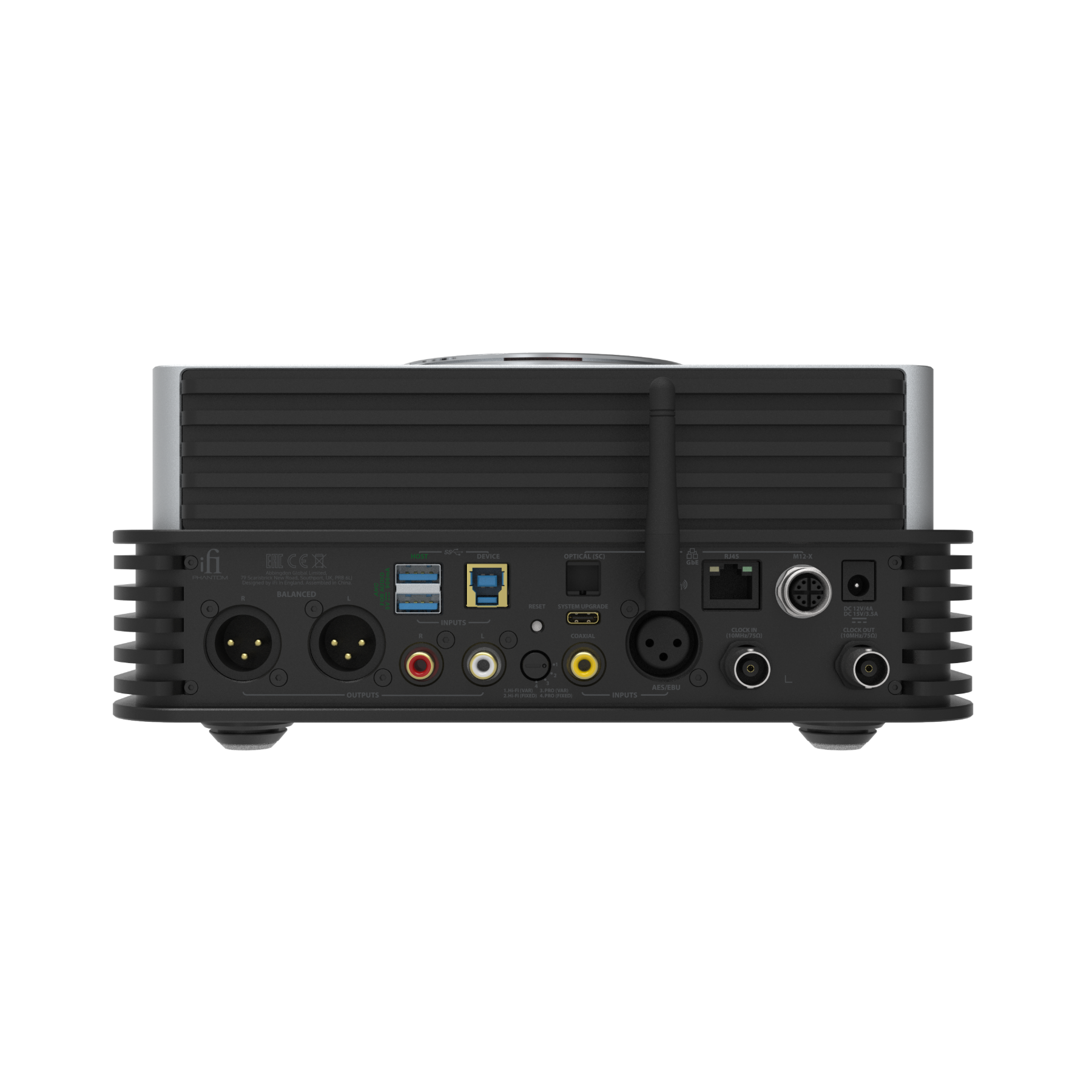 iFi iDSD Phantom - Rear Connections
