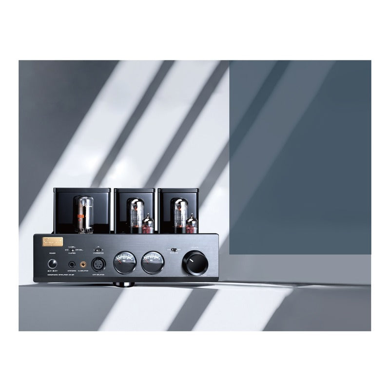 cayin ha-3a headphone amplifier facing view