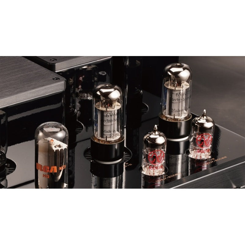 cayin ha-3a headphone amplifier premium tubes close up