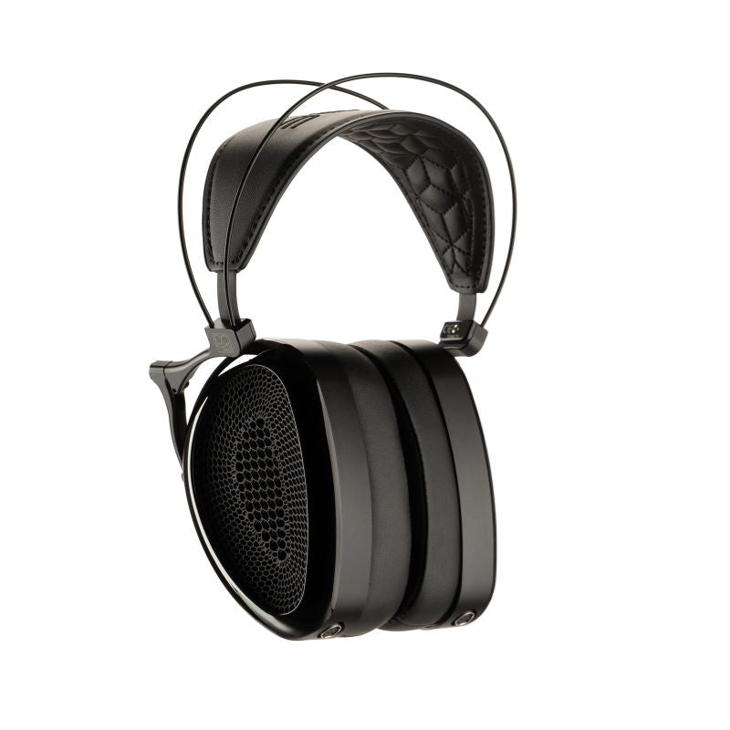 dan clark audio noire xo headphone angled front view