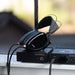 dan clark audio noirex headphone resting on an amplifier