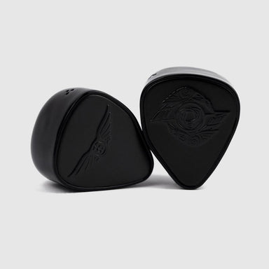 empire ears raven iem front faceplates angled view