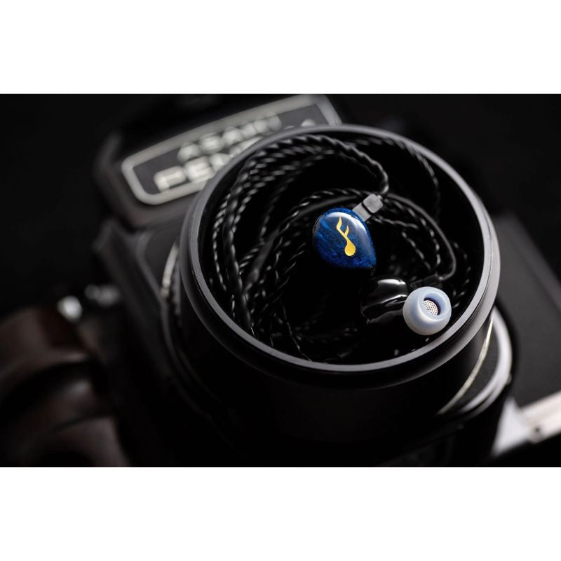 fatfreq maestro mini iem inside a round case