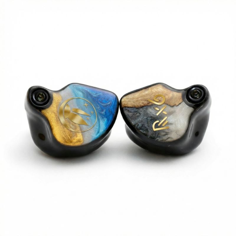 fir audio redux 6 iem custom front angled view