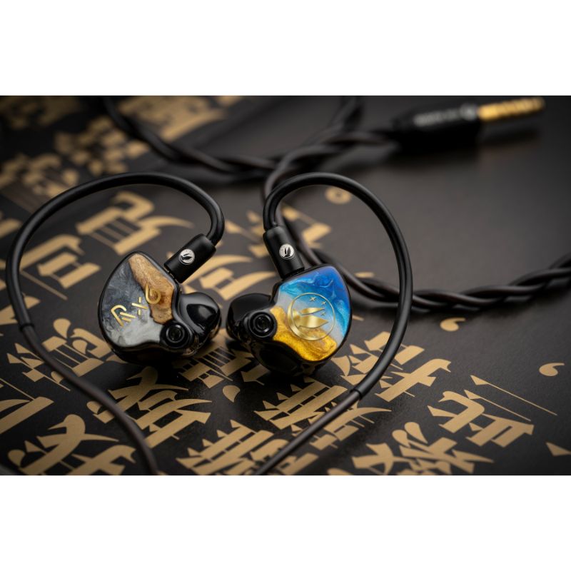 fir audio redux 6 iem custom iem with cable