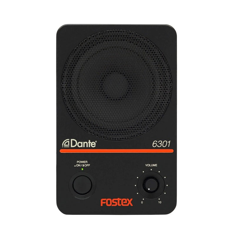 fostex 6301dt speakers front panel view