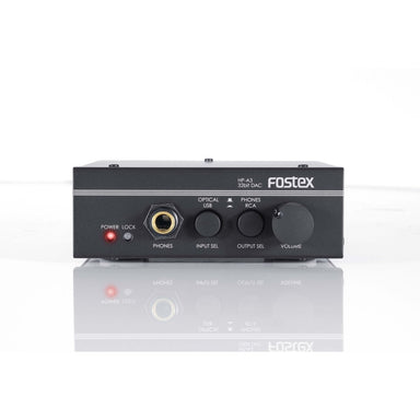 fostex hp-a3 dac amp front panel view