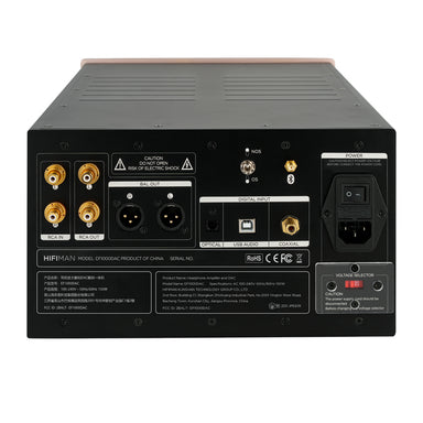 hifiman ef1000dac dac amp back panel