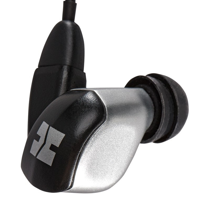 hifiman re2000 pro siilver iem back shell close up