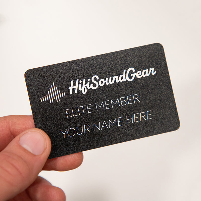 membership card held between fingers