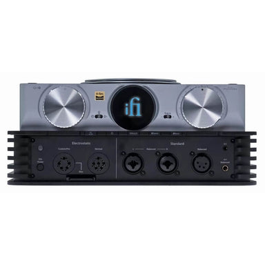 ifi audio ican phantom amplifier front view with ifi on screen