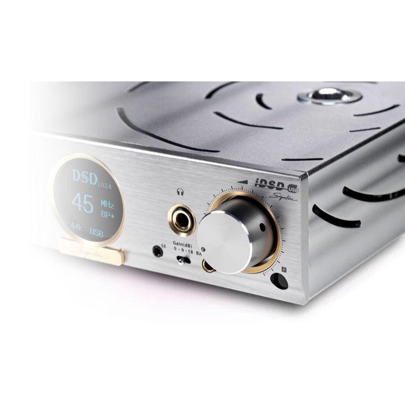 ifi audio pro idsd studio dac amp volume knob fade
