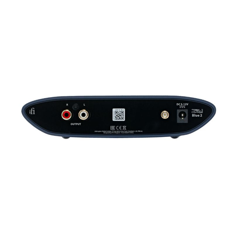 ifi audio zen air blue 2 back panel view