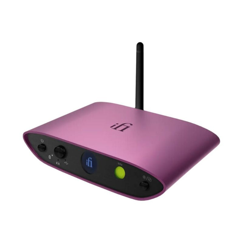 ifi audio zen one studio dac quarter view with antenna