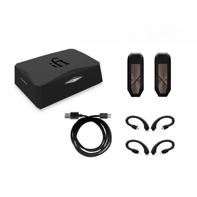 ifi go pod bundle box ear loops cable and receivers