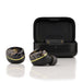 noble audio fokus rex5 black open case and earbuds
