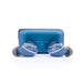 noble audio osprey case and earbuds front view