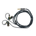 noble audio van gogh iem with coiled cable connected