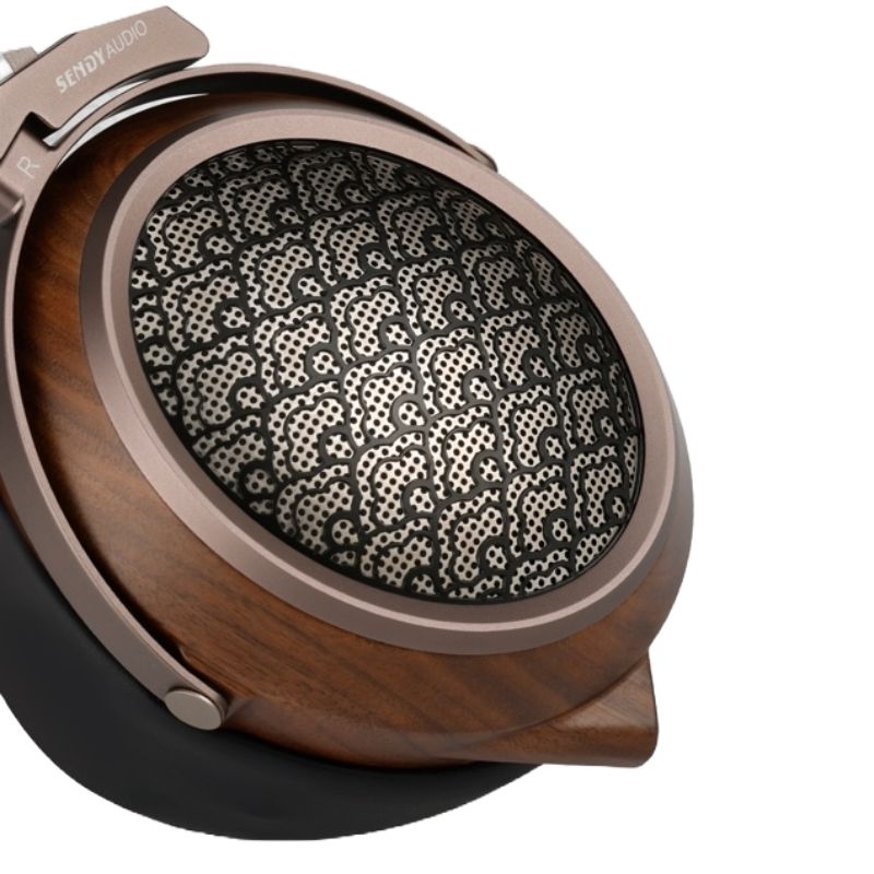 sendy audio egret headphone ear cup grill close up