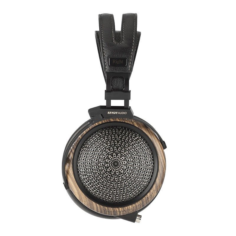 sendy audio peacock headphone black side ear cup view