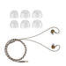 sivga lyrebird iem cable and silicone eartips