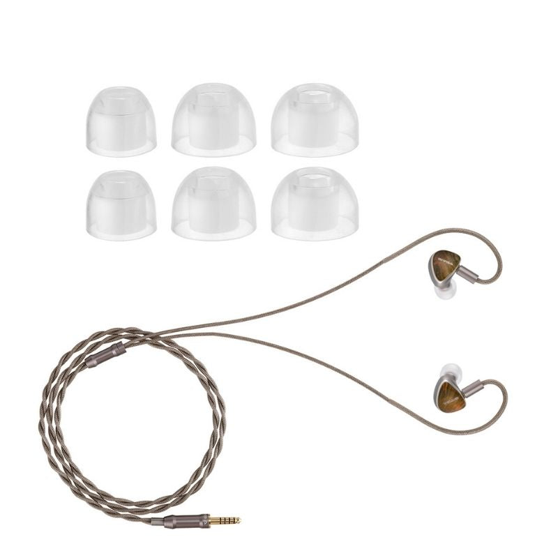 sivga lyrebird iem cable and silicone eartips