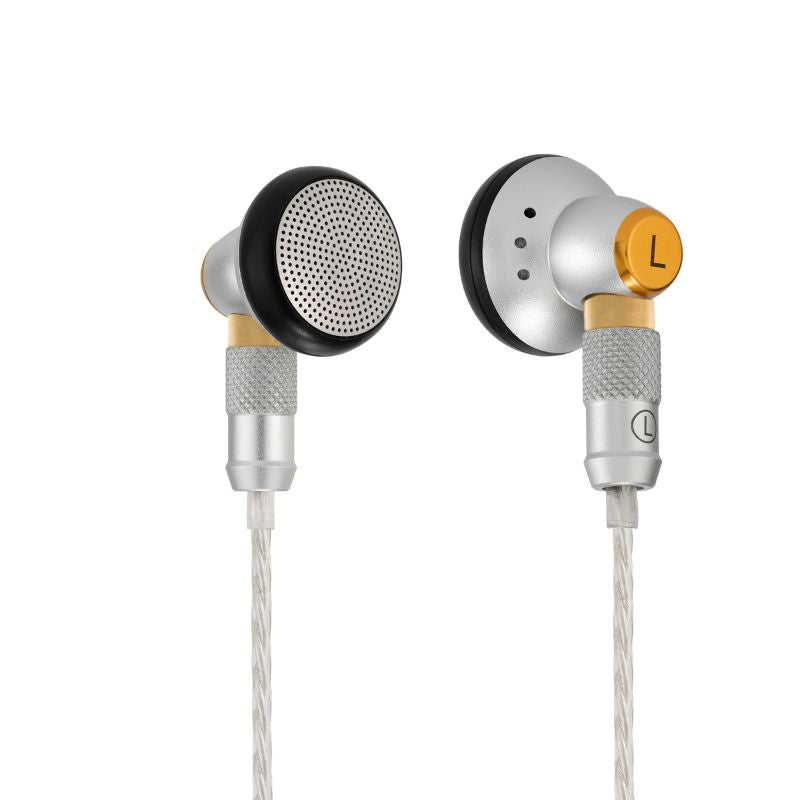 sivga m260 earbuds angled view
