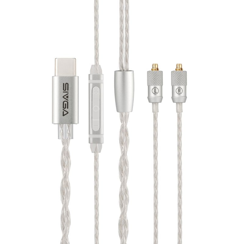 sivga m260 earbuds mmcx usb-c cables
