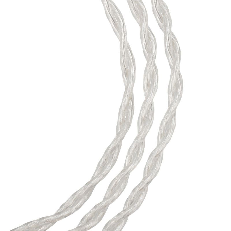 sivga m260 earbuds silver cable close up