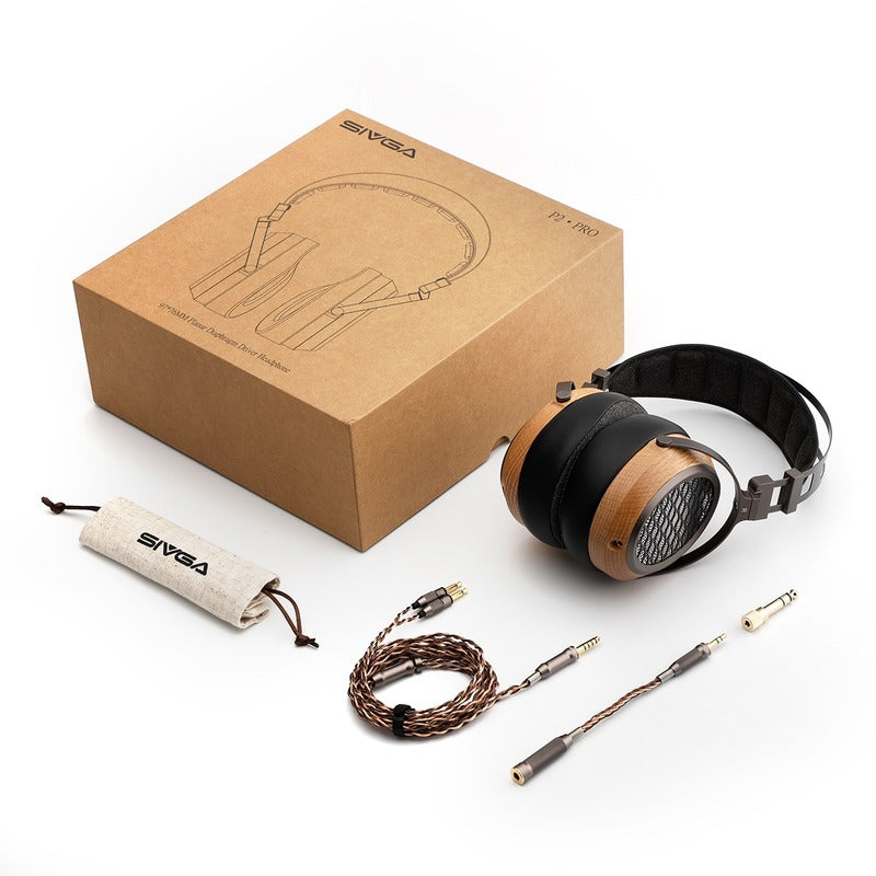 sivga p2 pro headphone with box and accessories