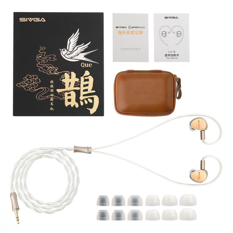 sivga que iem box contents