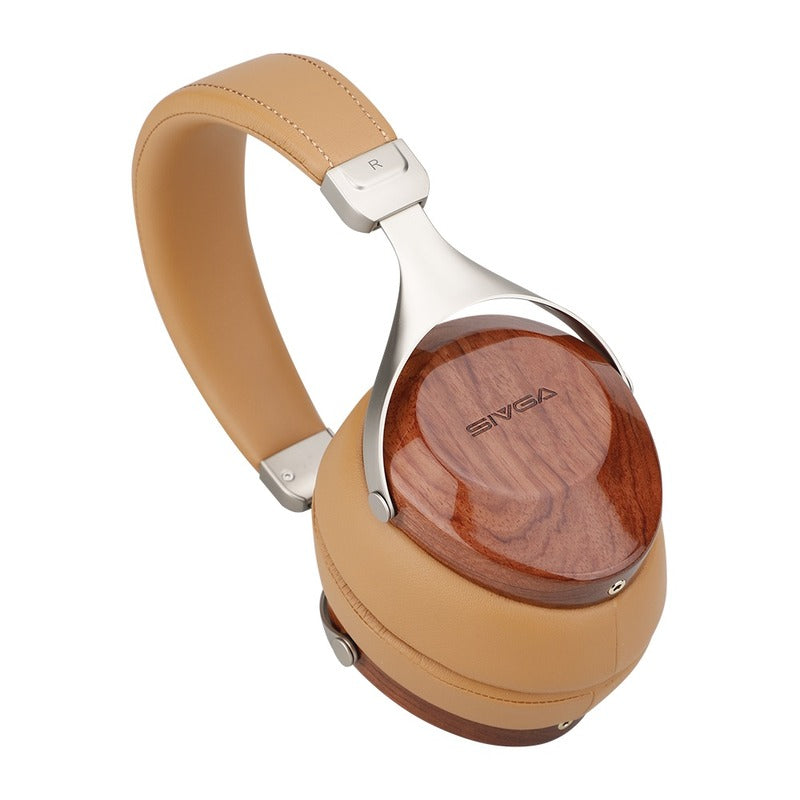 sivga robin sv021 headphone brown variant side tilted view