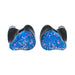 thieaudio hype 4 blue model iem with ear tips facing out