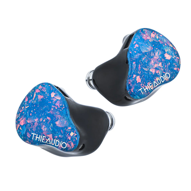 thieaudio hype 4 iem blue faceplate view turned