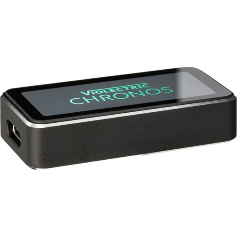 violectric chronos portable dac amp top side view