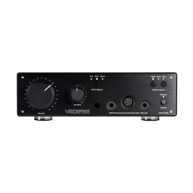 violectric hpa v550 headphone amplifier front panel view